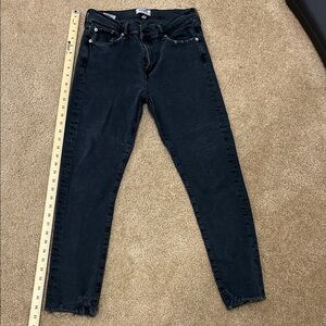 Agolde Black Skinny Jeans Size 27